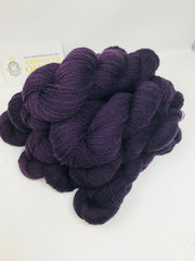 100% Qiviut yarns 2 ply POLAR PURPLE