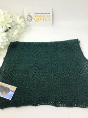 100% Qiviut scarf-Flowing lace