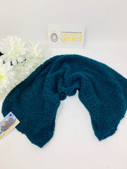100% Qiviut Smoke Rings-Neck Warmers-Turquoise